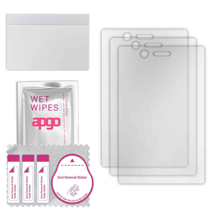 3x folie de protectie apgo pentru Cat S22 Flip – afisare completa, lucioasa, hidrogel, full glue, 5D
