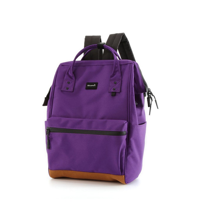 Rucsac urban, Himawari, Port USB, Bretele reglabile, Violet