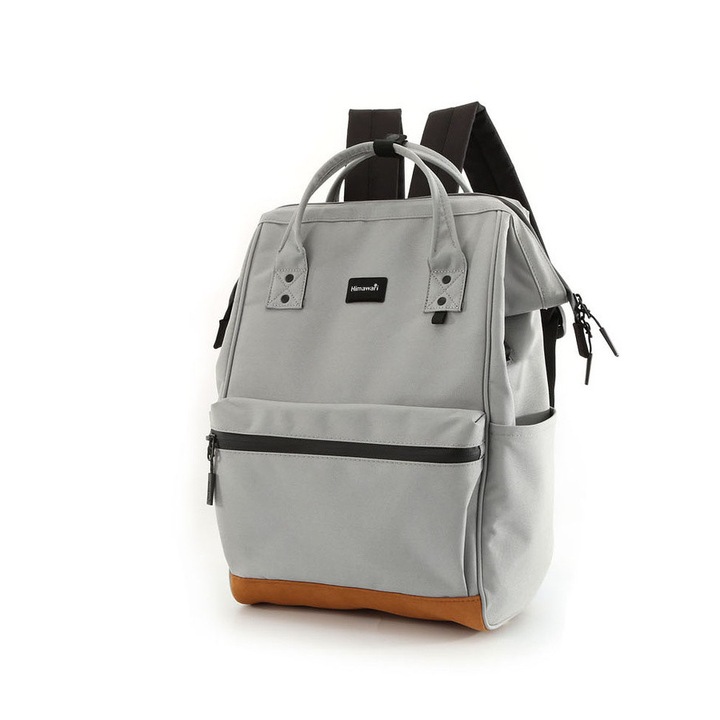 Rucsac, Himawari, Port USB, Material rezistent, Gri