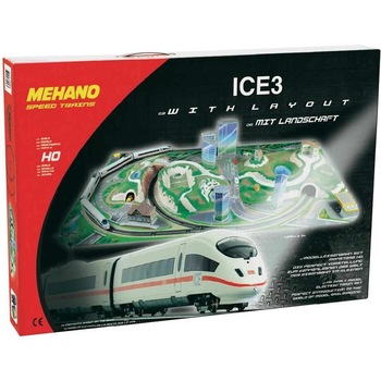 Start Set trenulet electric ICE DB, cu diorama, Mehano, 155x100 cm Start Set trenulet electric ICE DB, cu diorama, Mehano, 155x100 cm