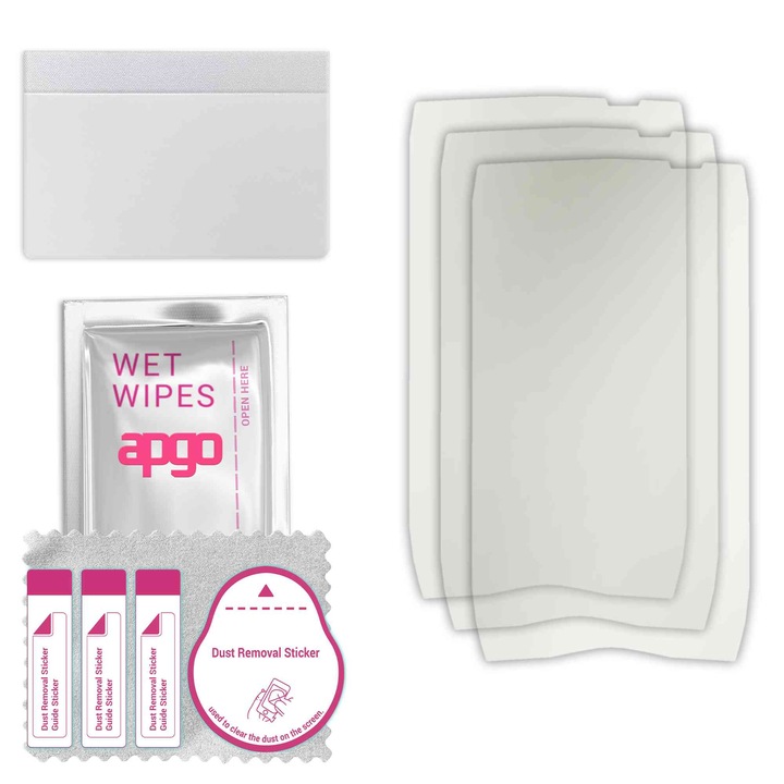 3x МАТОВ протектор за екран apgo за Oukitel K16 – самозалепващ се, цял дисплей, хидрогел, защита от надраскване, пълно лепене, 5D