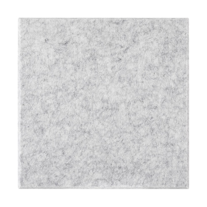 Panouri Acustice, 30x30cm, Set 18 Piese, Gri Deschis, 9mm