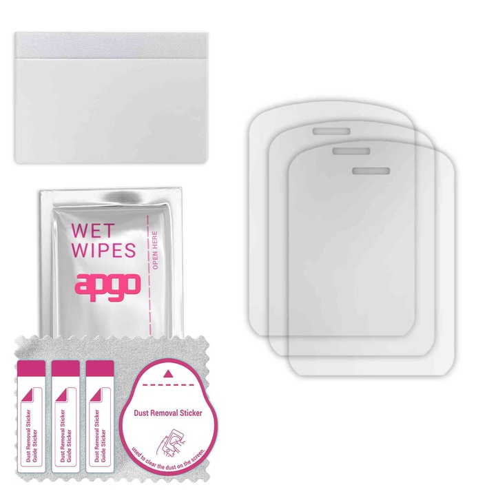 3x folie de protectie apgo pentru Maxcom Classic MM718L – afisare completa, lucioasa, hidrogel, full glue, 5D