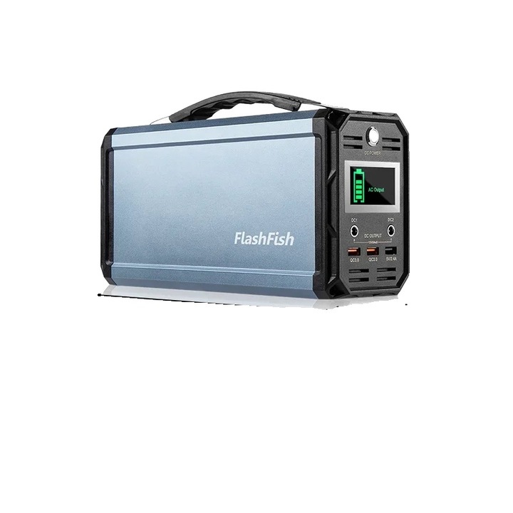 Преносима компактна електрическа станция 222Wh, 230V, 25x15.3x9.2cm