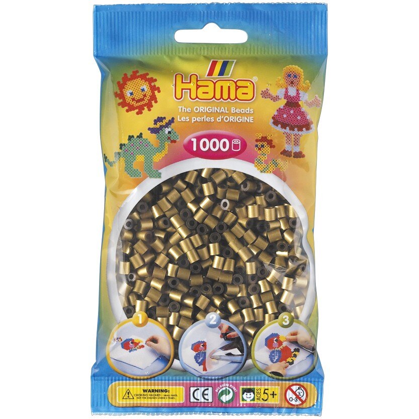 Margele de calcat HAMA MIDI bronz 1000 bucati