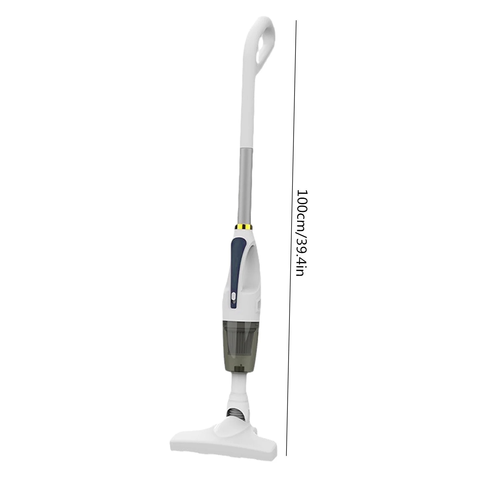 Aspirator de mana fara fir, multifunctional, 60W, 3.7V, 30min autonomie, alb, 105cm