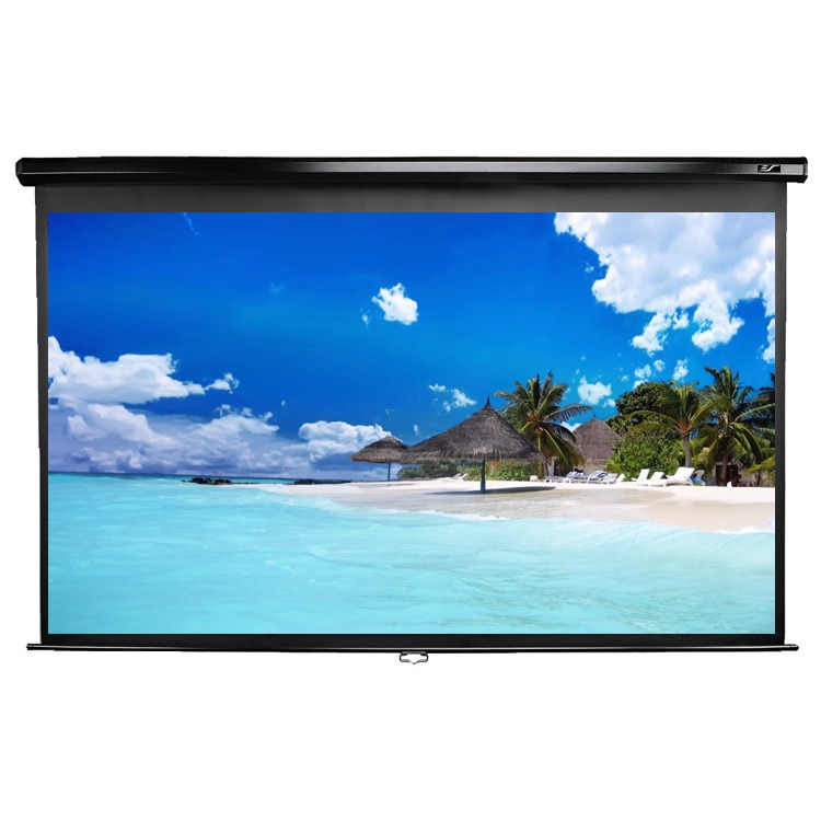 Ecran proiectie electric EliteScreen VMAX135UWH2, marime vizibila 298,9 cm x 168 cm, 2 telecomenzi
