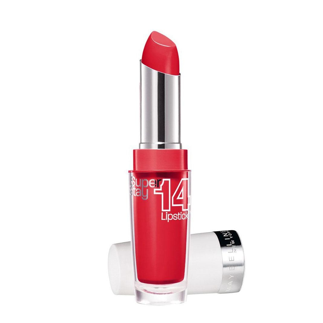 Ruj Maybelline SuperStay 14H Mega Watt - 575 Red Rays