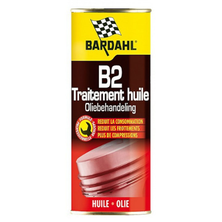 Автомобилна добавка Bardahl, Подобрител на вискозитета на маслото, (Bardahl № 2), 400 ml