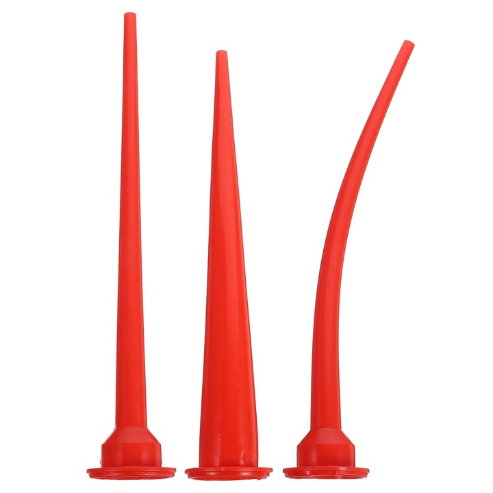 Set 3 Accesorii Etansare YANYXR, Cauciuc, Rosu, 29.8x5.5x0.5cm