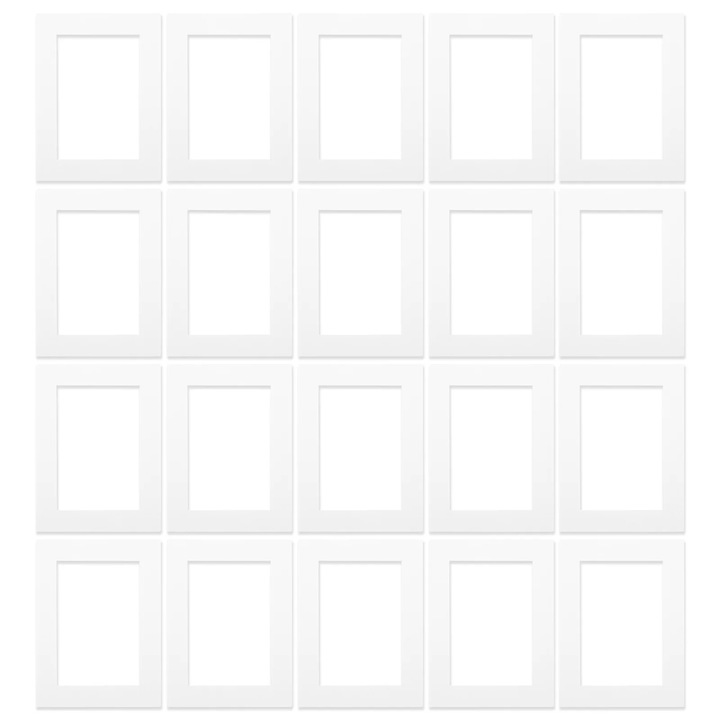 Hartie foto alb 20x15x1cm 25 bucati