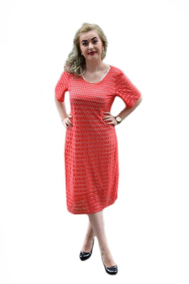 Rochie de ocazie, cu o curea subtire,D&J Exclusive, Corai