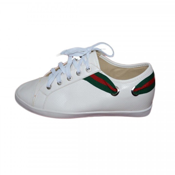 Adidas tineresc, varf rotund, design chic,D&J Exclusive, Alb