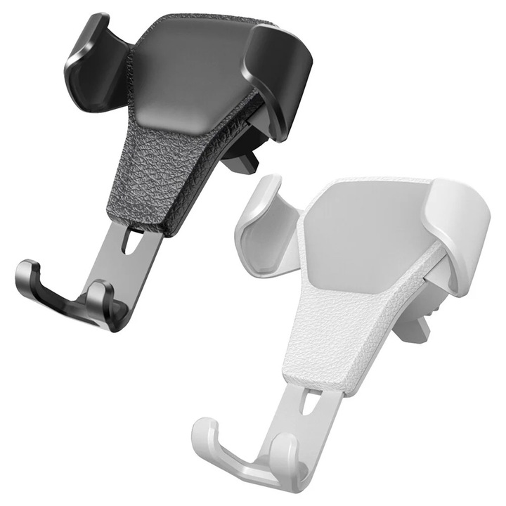 Suport telefon auto YANYXR negru alb 11x9x6cm set 2 buc