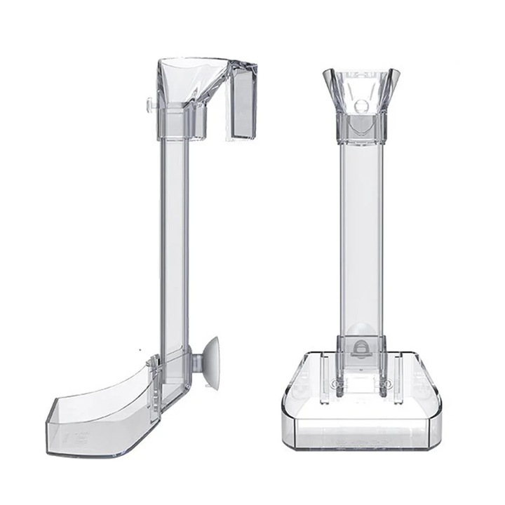 Hranitoare acvariu YANYXR 21x29x35cm plastic transparent