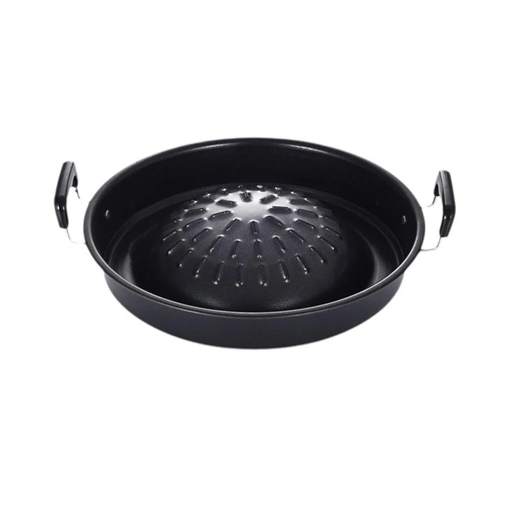 YANYXR multifunkcionális grill és Shabu Shabu, fekete-ezüst, 30x4.8cm