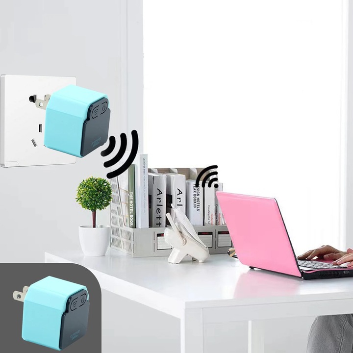 YANYXR 2023 WiFi jelerősítő, jelismétlő, Ethernet port, 8.1x7.0x5.3cm