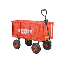 Remorca pentru tractorasele de gradina Hecht 52184, capacitate incarcare 300 kg