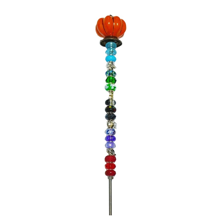 Decoratiune dovleac YANYXR 33cm colorat pentru gradina