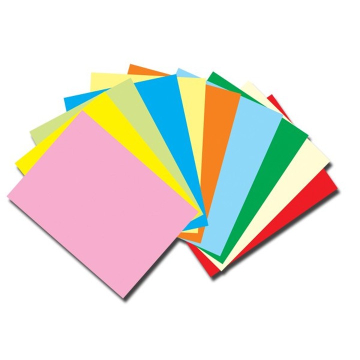 Vision színes papír készlet, 80 g/m2, 10 szín, 100 lap
