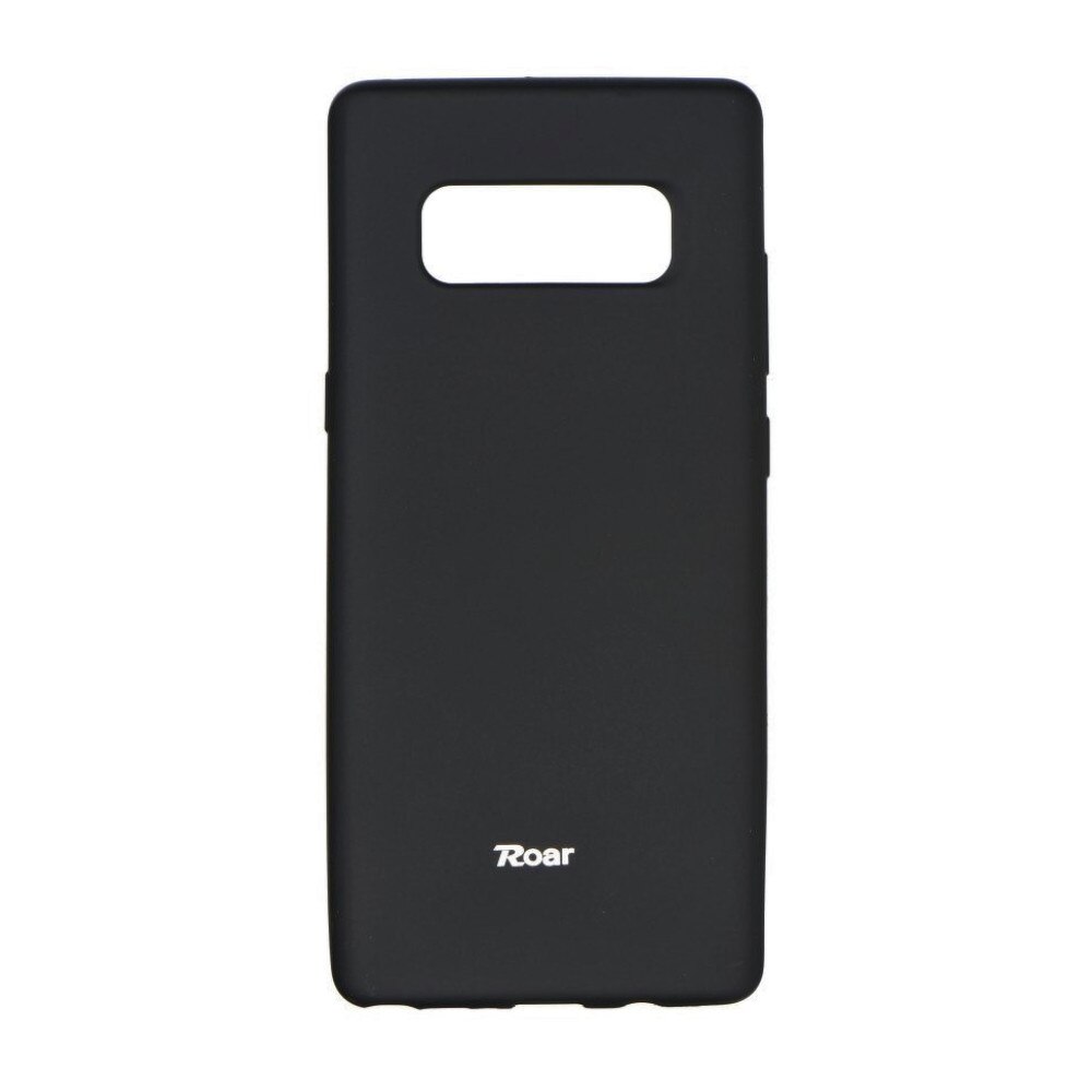 Husa din silicon mat Roar pentru Samsung Galaxy Note 8, negru