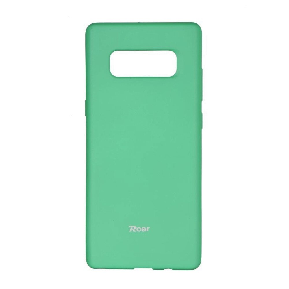 Husa din silicon mat Roar pentru Samsung Galaxy Note 8, vernil