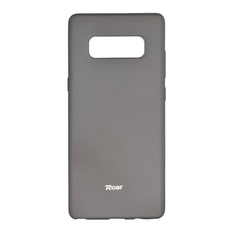 Husa din silicon mat Roar pentru Samsung Galaxy Note 8, gri