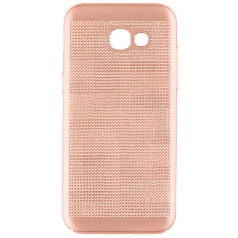 Husa spate EuroCell Air cu perforatii pentru Samsung Galaxy A5 2016, roz