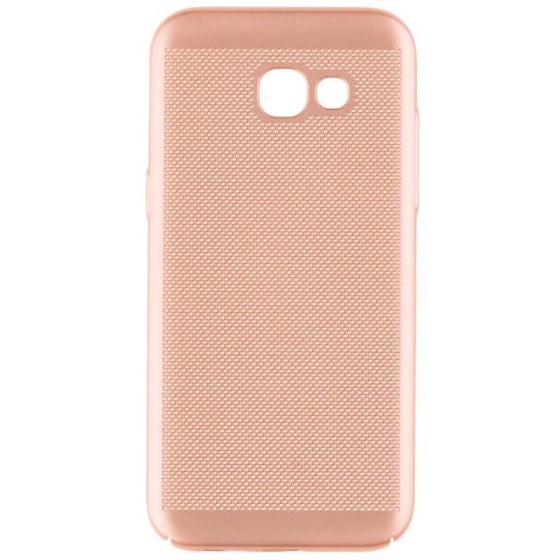 Husa spate EuroCell Air cu perforatii pentru Samsung Galaxy A5 2017, roz
