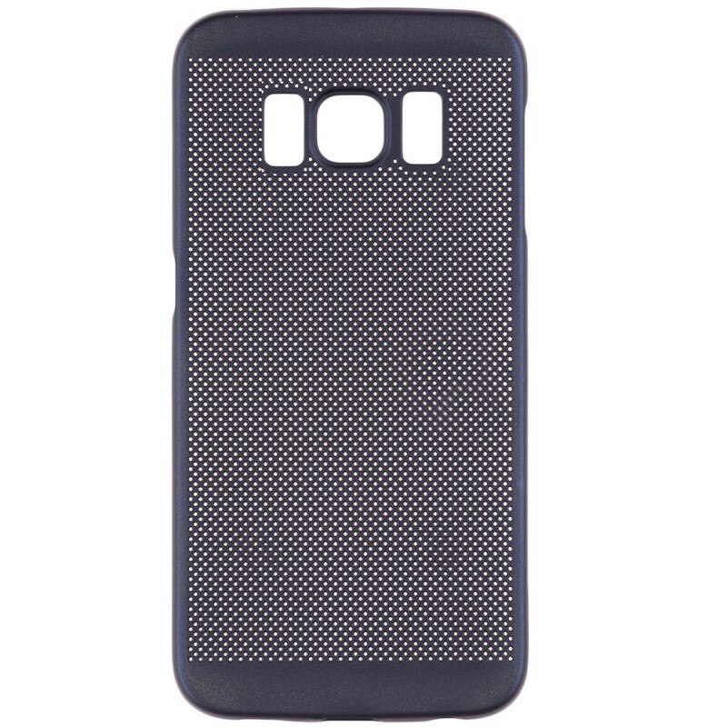 Husa spate EuroCell Air cu perforatii pentru Samsung Galaxy S8, albastru