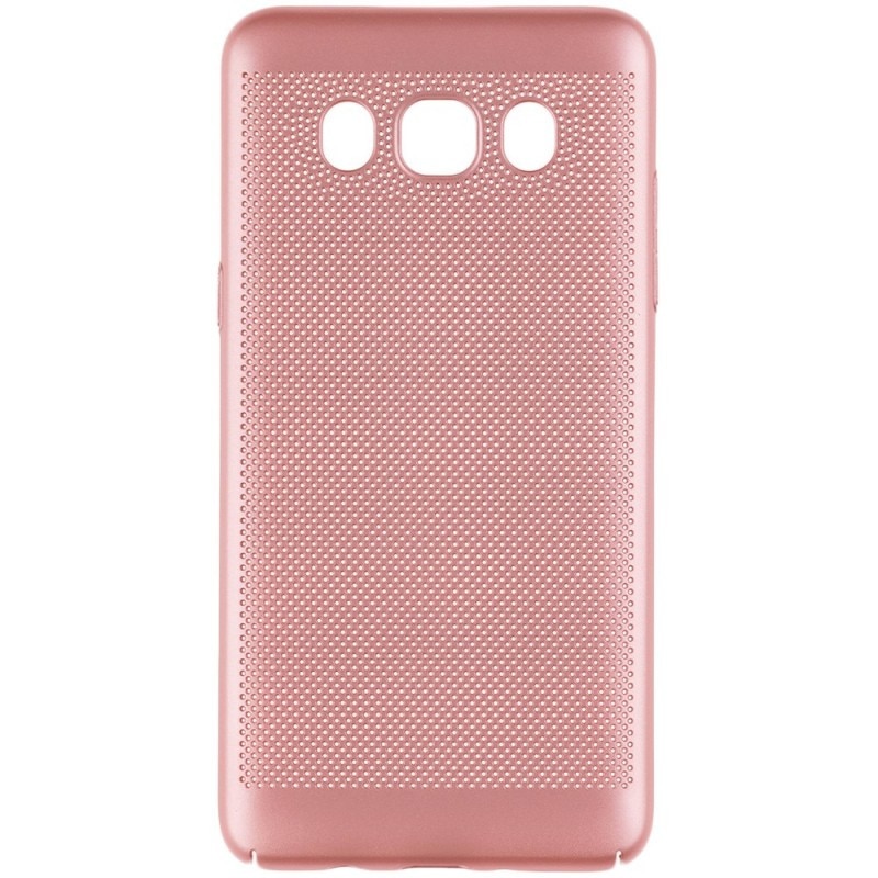 Husa spate EuroCell Air cu perforatii pentru Samsung Galaxy J5 2016, roz