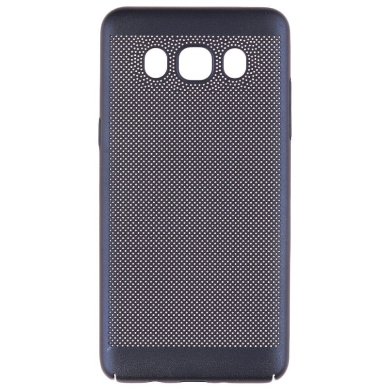 Husa spate EuroCell Air cu perforatii pentru Samsung Galaxy J7 2016, albastru