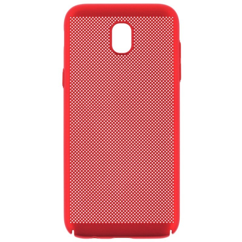 Husa spate EuroCell Air cu perforatii pentru Samsung Galaxy J5 2017, rosu