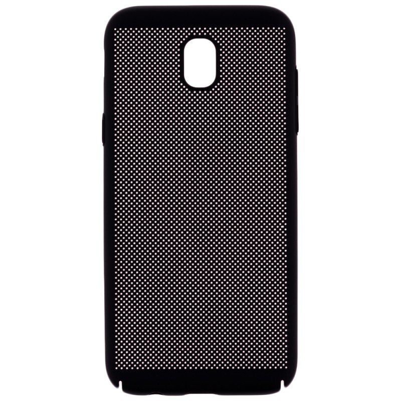 Husa spate EuroCell Air cu perforatii pentru Samsung Galaxy J7 2017 , negru
