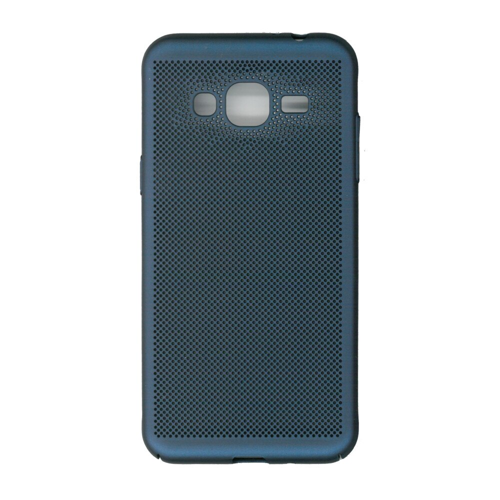Husa spate EuroCell Air cu perforatii pentru Samsung Galaxy J3, albastru