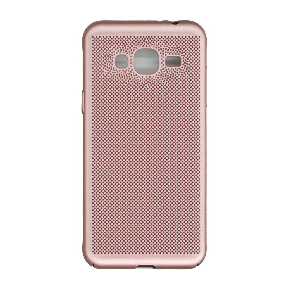 Husa spate EuroCell Air cu perforatii pentru Samsung Galaxy J5, roz