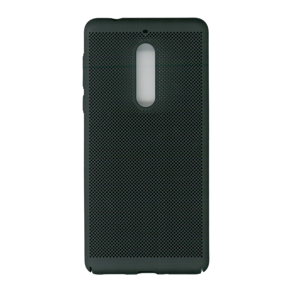 Husa spate EuroCell Air cu perforatii pentru Nokia 5, negru