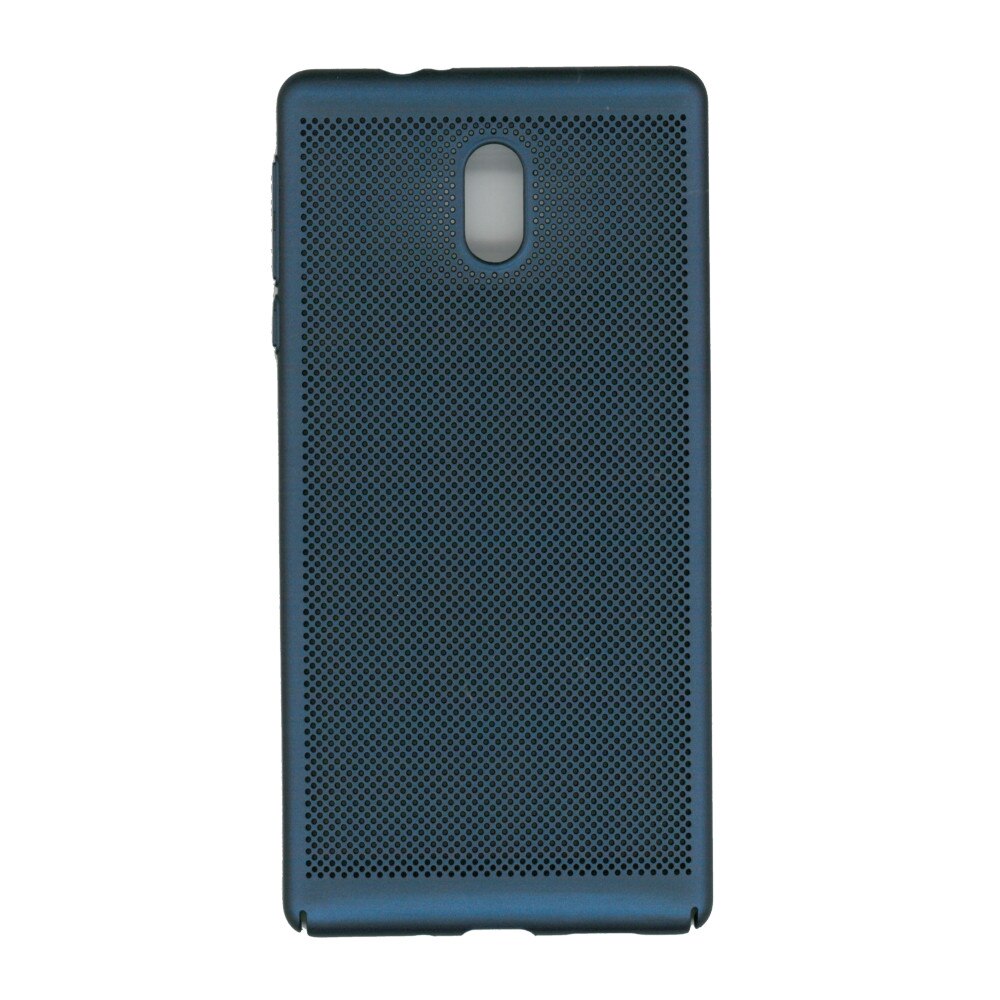 Husa spate EuroCell Air cu perforatii pentru Nokia 3, albastru