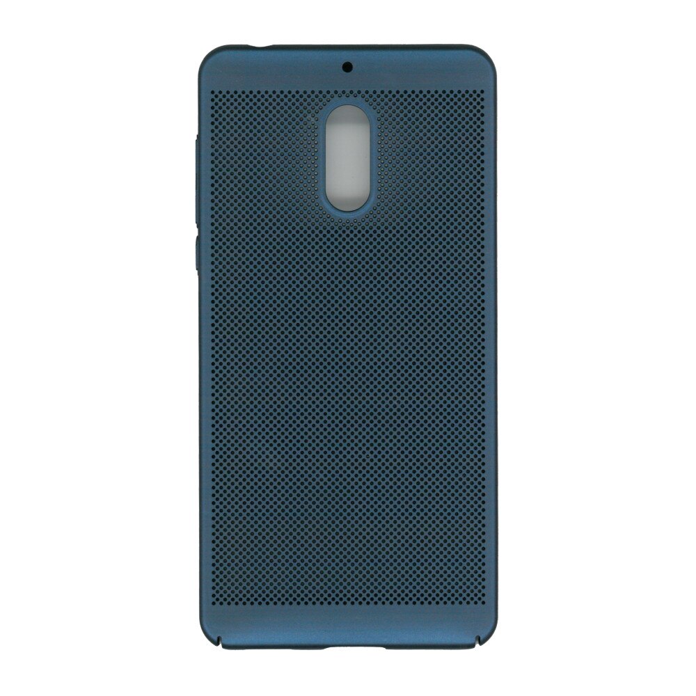 Husa spate EuroCell Air cu perforatii pentru Nokia 6, albastru