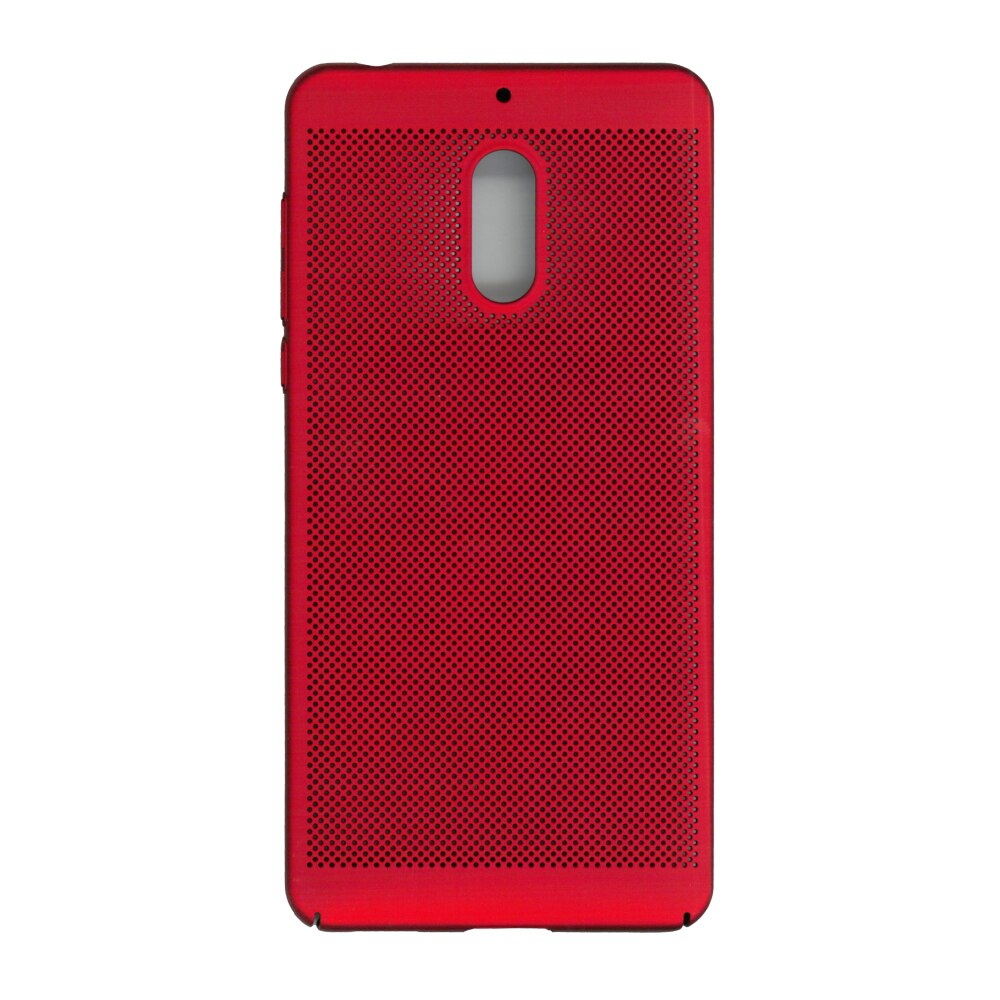 Husa spate EuroCell Air cu perforatii pentru Nokia 6, rosu
