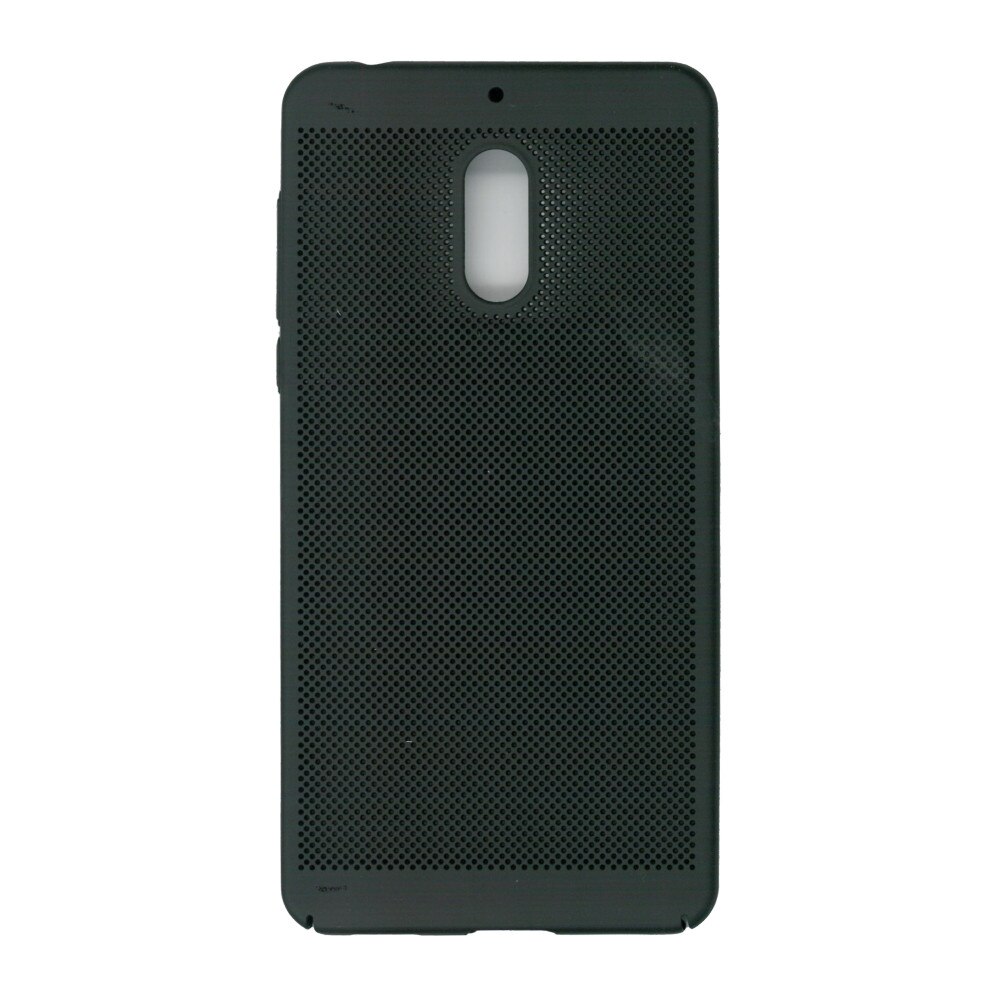 Husa spate EuroCell Air cu perforatii pentru Nokia 6, negru