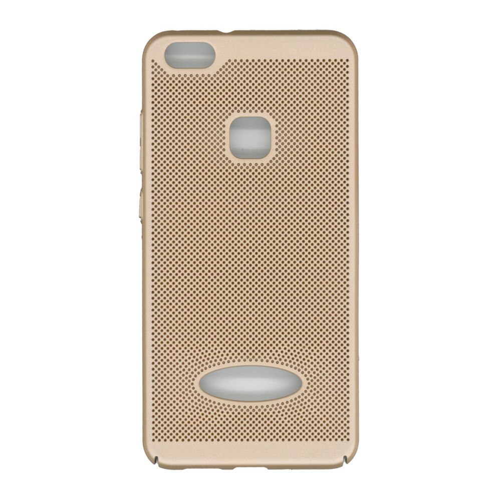 Husa spate EuroCell Air cu perforatii pentru Huawei P10 Lite , auriu