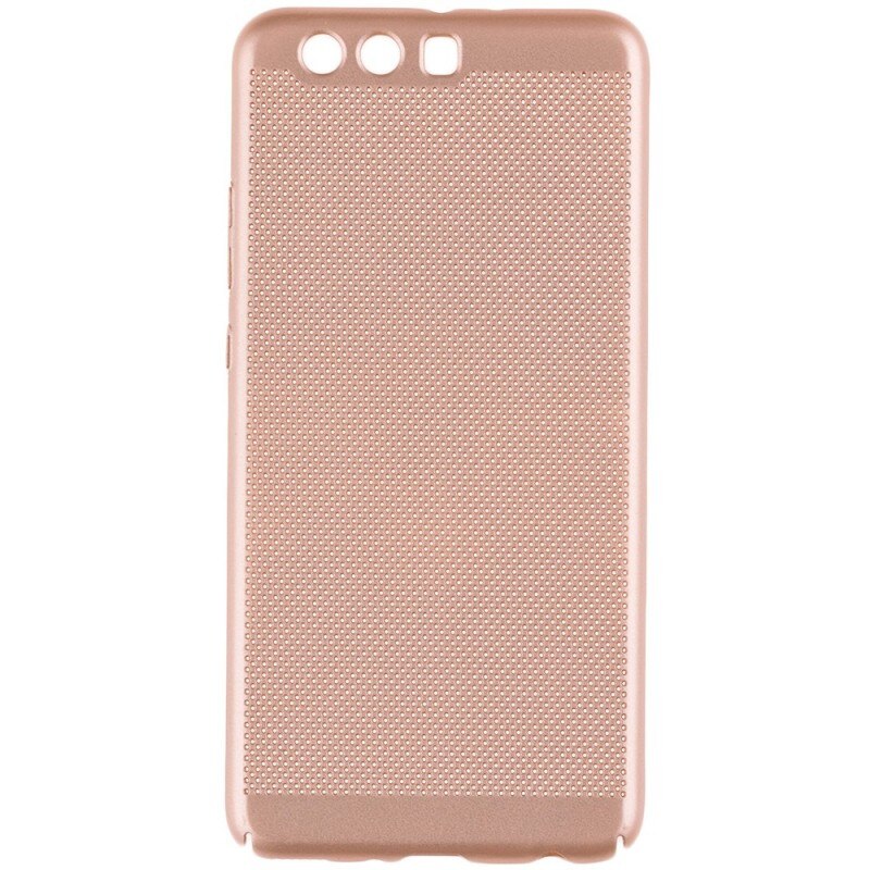 Husa spate EuroCell Air cu perforatii pentru Huawei P10 Plus , auriu