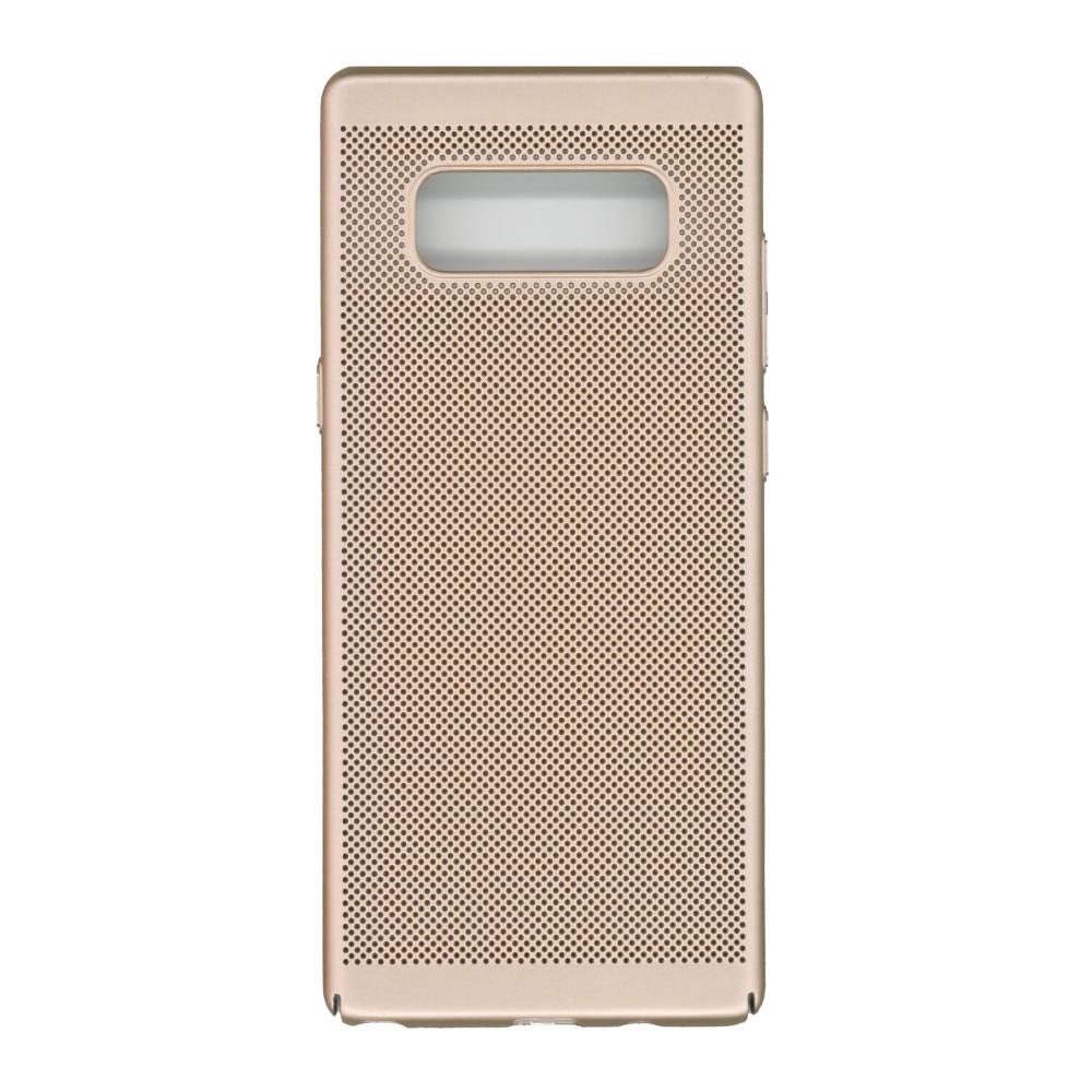 Husa spate EuroCELL Air cu perforatii pentru Samsung Galaxy Note 8, auriu