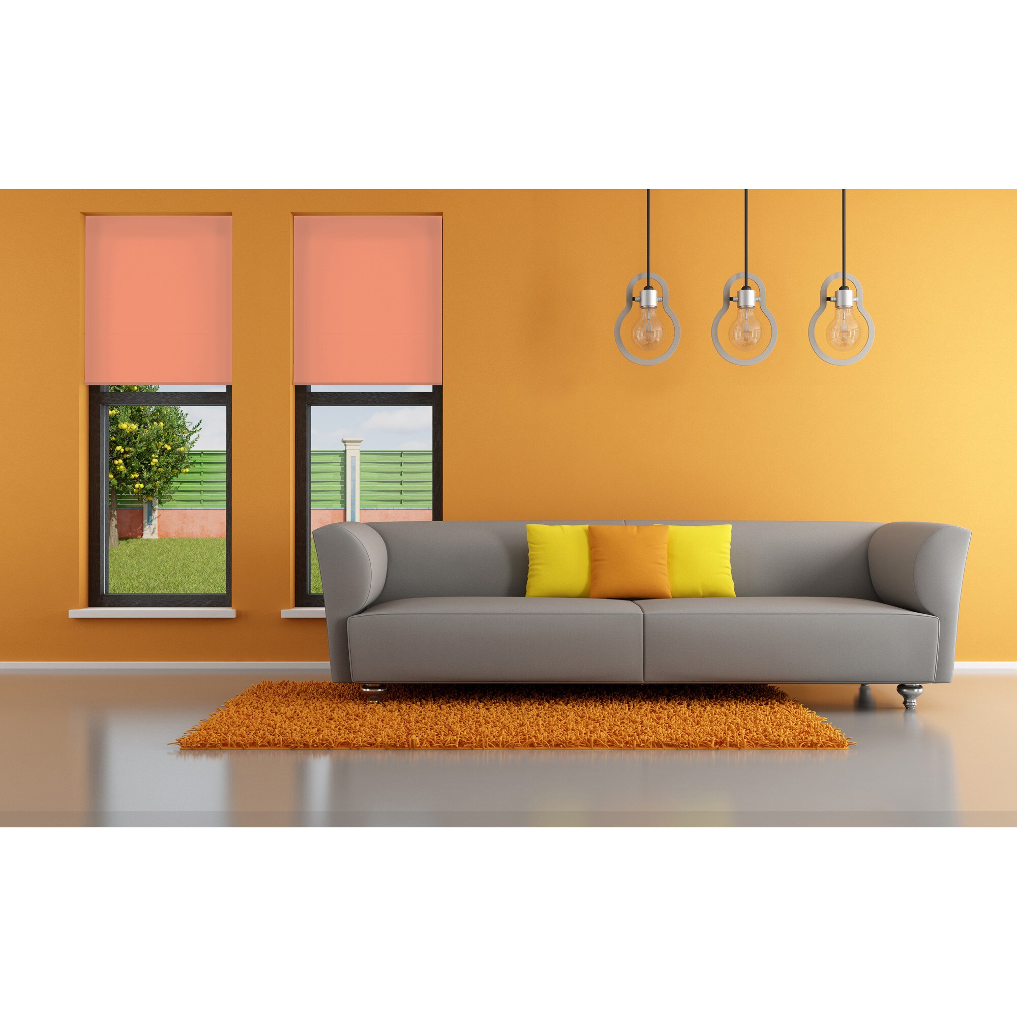 Rulou textil Romance Colors K7, dimensiune panza 87x160 cm, dimensiune finala 91x160 cm, clemfix