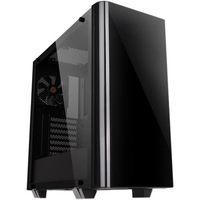 Carcasa Thermaltake View 21 Tempered Glass Edition, fara sursa, Negru