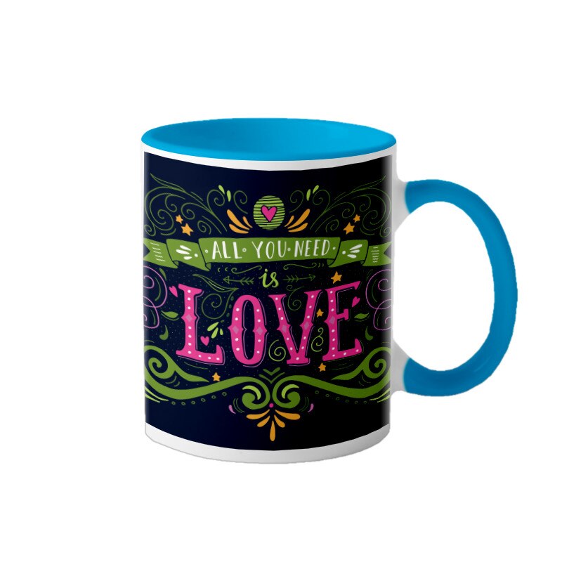 Cana interior Albastru deschis 