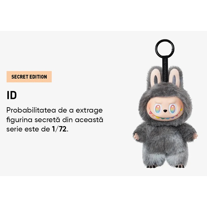 Jucarie de plus Pop Mart Labubu Big into Energy Series Vinyl