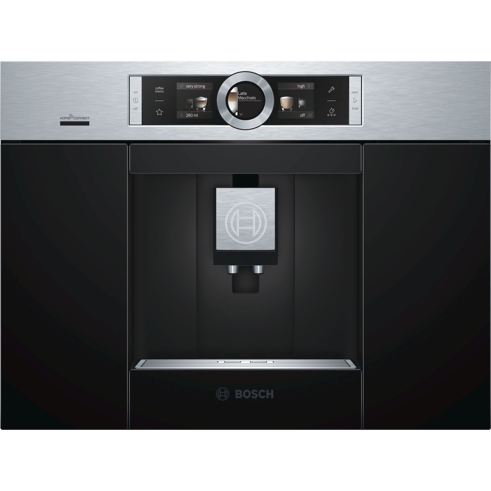 NEFF C15KS61N0 Beépíthető automata kávéfőző, 45cm magas, 1600W 4,1 TFT kijelző, IndividualCup NEFF C15KS61N0 Beépíthető automata kávéfőző, 45cm magas, 1600W 4,1 TFT kijelző, IndividualCup