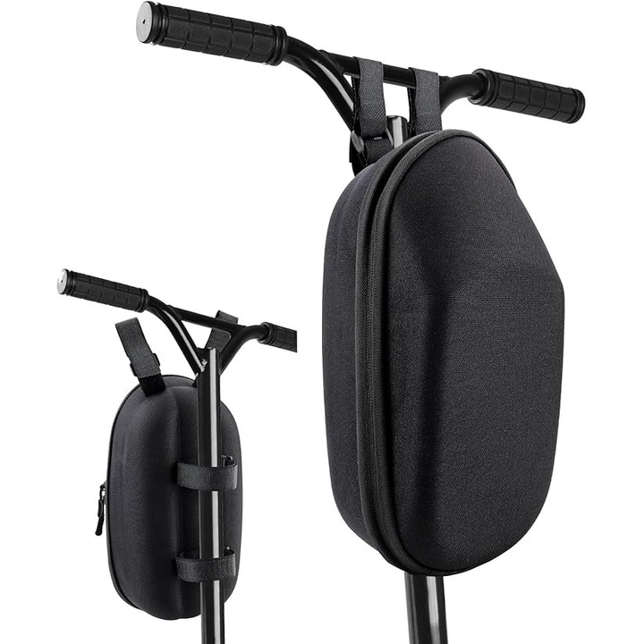 Geanta trotineta, Geanta trotineta electrica, Geanta tub frontal impermeabila, Geanta ghidon, Geanta fata bicicleta trotineta electrica, Xiaomi, Mijia, Segway ES, Ninebot si Klap cu eliberare rapida
